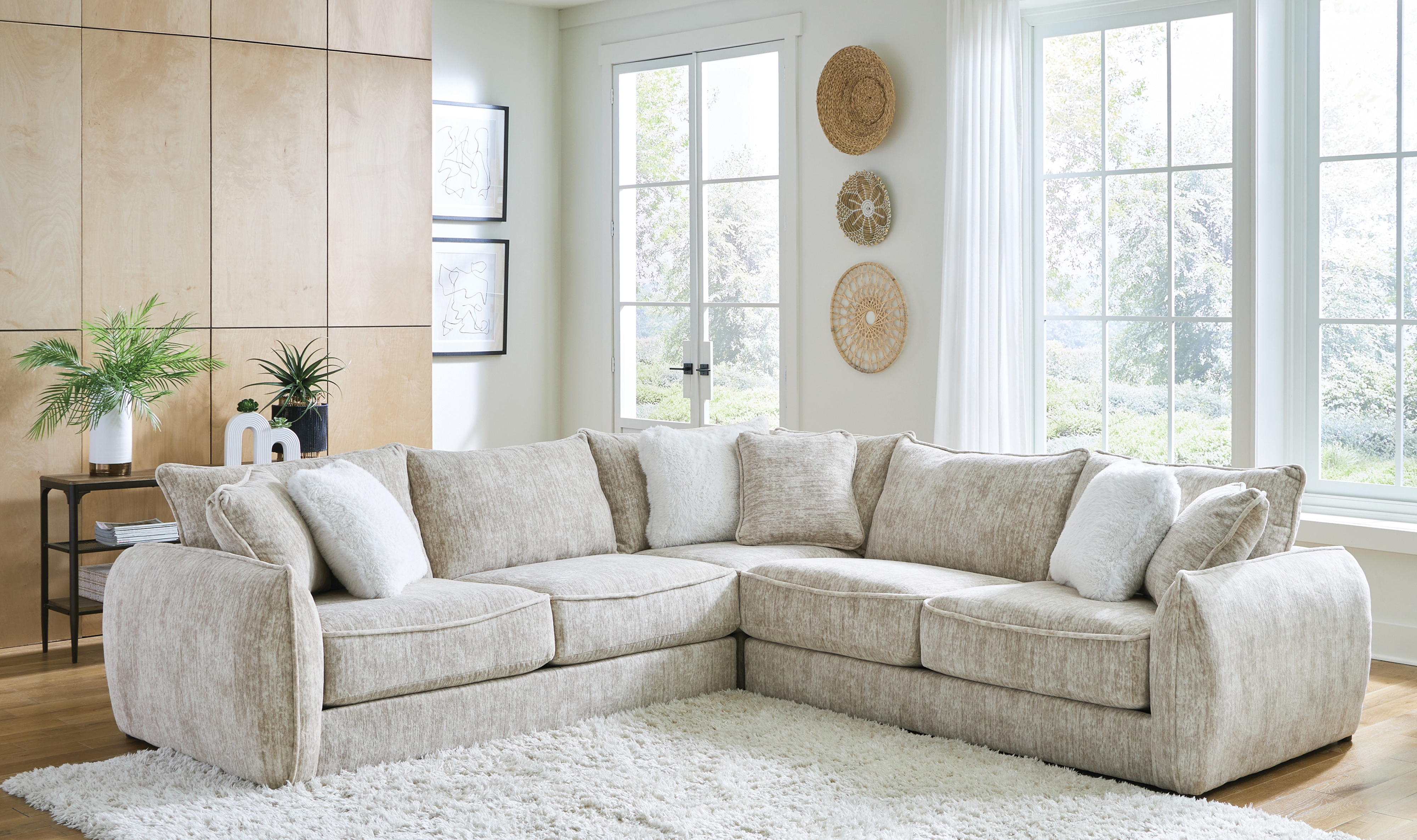 Jackson Furniture Bucktown 3-Piece Sectional Sofa