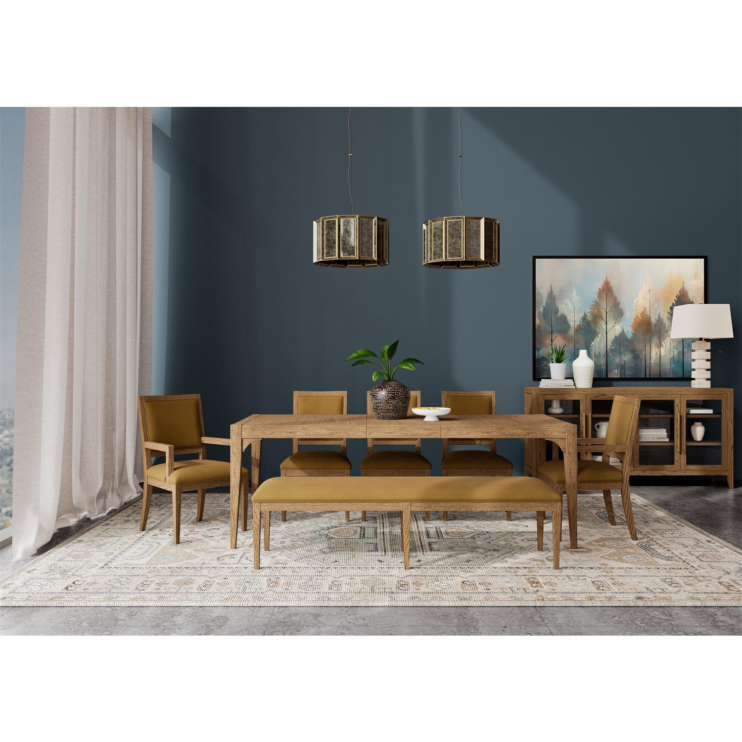 Upholstered Dining Bench