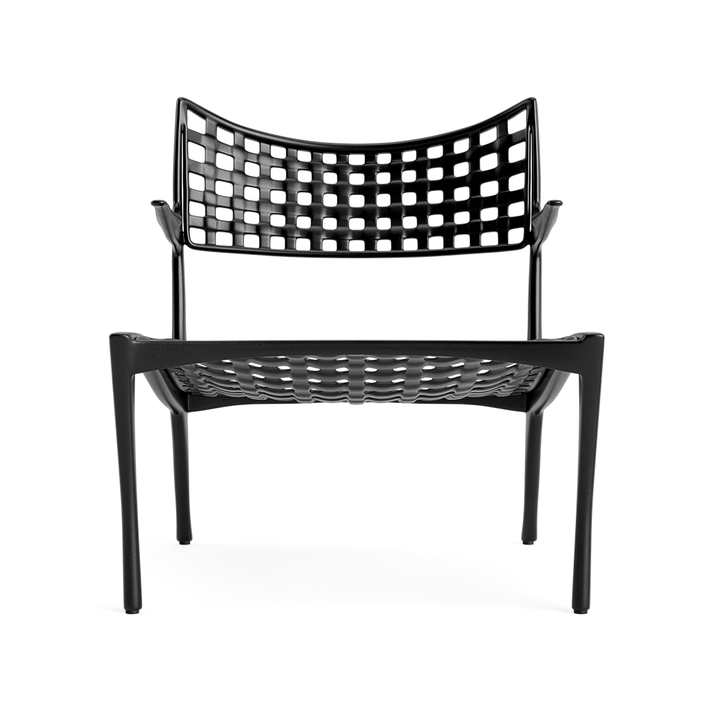 Classic Cast Aluminum Lounge Chair