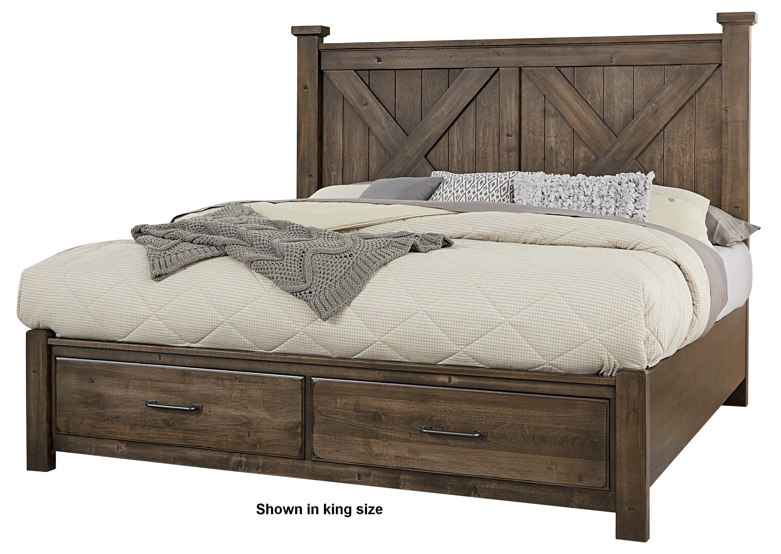 Artisan & Post Cool Rustic King Bedroom Group
