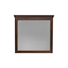 Winners Only Cumberland Dresser and Mirror Set - Dark Brown