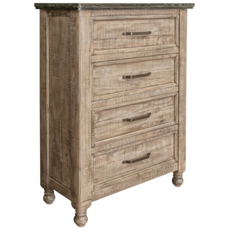 4-Drawer Bedroom Chest