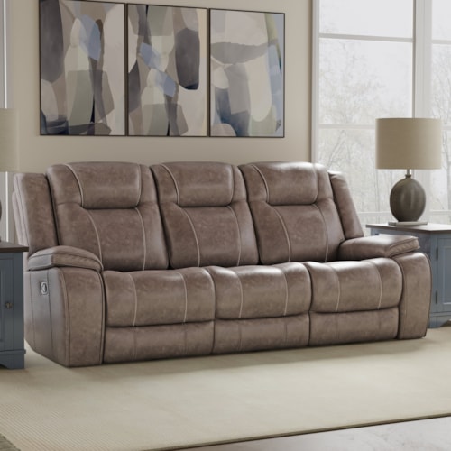Desert Taupe Manual Reclining Sofa And Loveseat