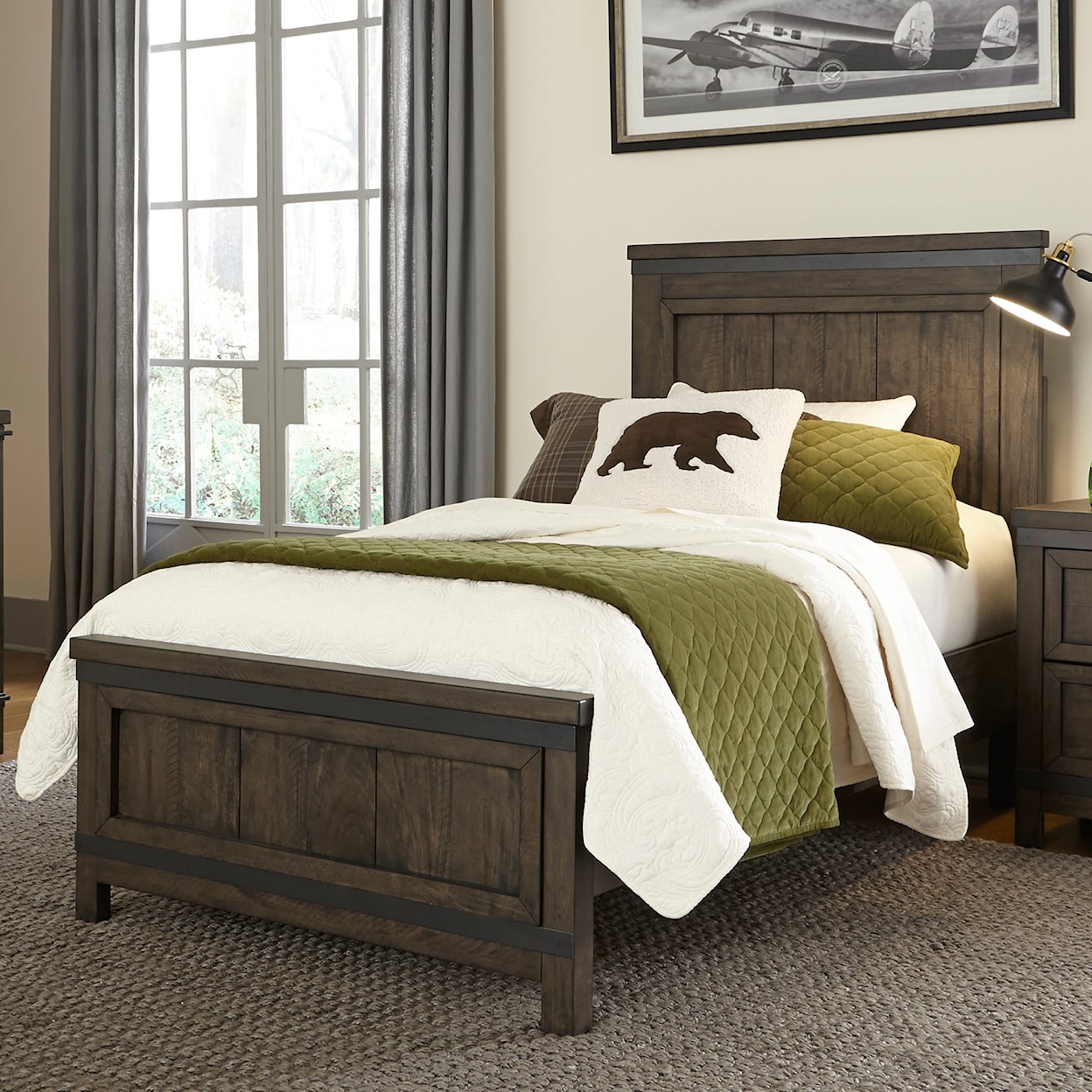 Libby Thornwood Hills Twin Panel Bed