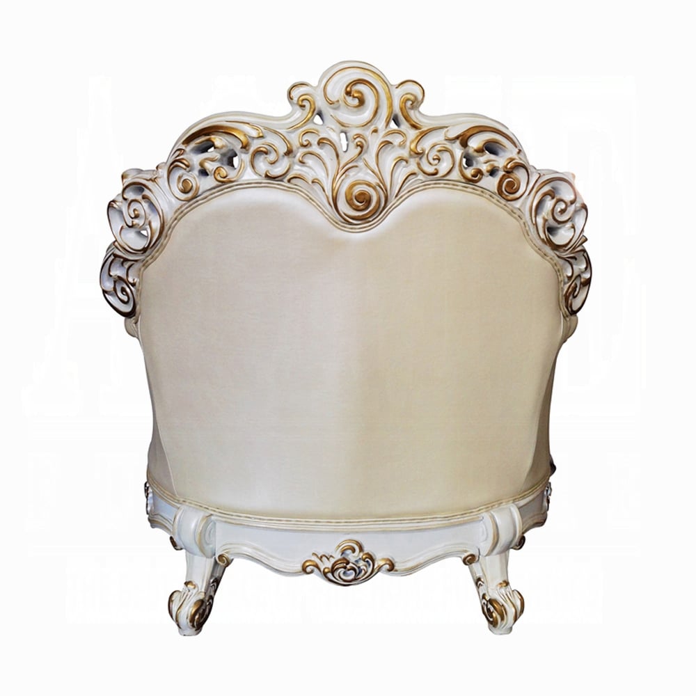 ACME Furniture Vendome Tufted Chair with Pillow