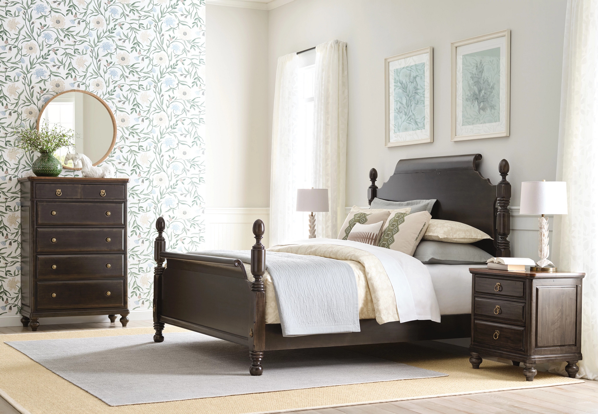 Kincaid Furniture Bridgetown Queen Poster Bed