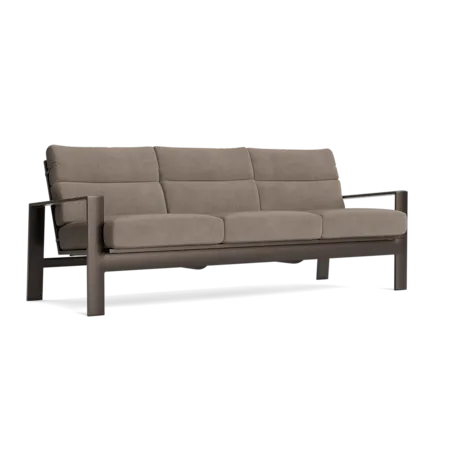 Cushioned Aluminum Sofa
