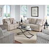 Design2Recline Key Note Power Headrest Double Reclining Sofa