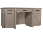 Birch Home Platinum Desk and Hutch