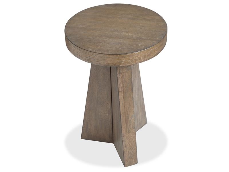 Round Accent End Table