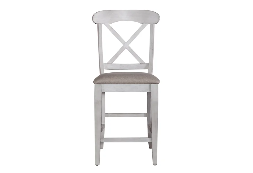 Ocean Isle Counter Height Stool by Liberty Furniture at VanDrie Home Furnishings