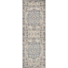 Reeds Rugs Mika 2'5" x 11'2" Grey / Blue Rug