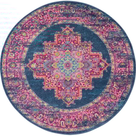 5'3" Round  Rug