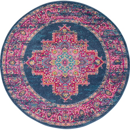 5'3" Round  Rug