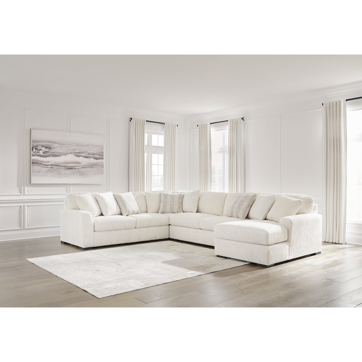 Signature Chessington 4-Piece Sectional With Chaise