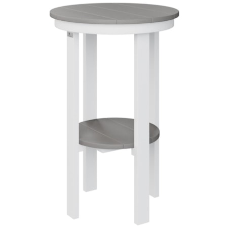 Round End Table Bar
