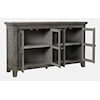 Jofran Pierpont 4 Door Low Cabinet