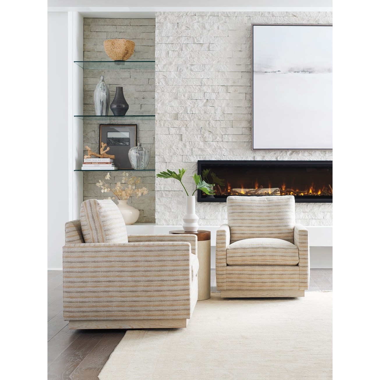 Barclay Butera Barclay Butera Upholstery Meadow View Swivel Chair