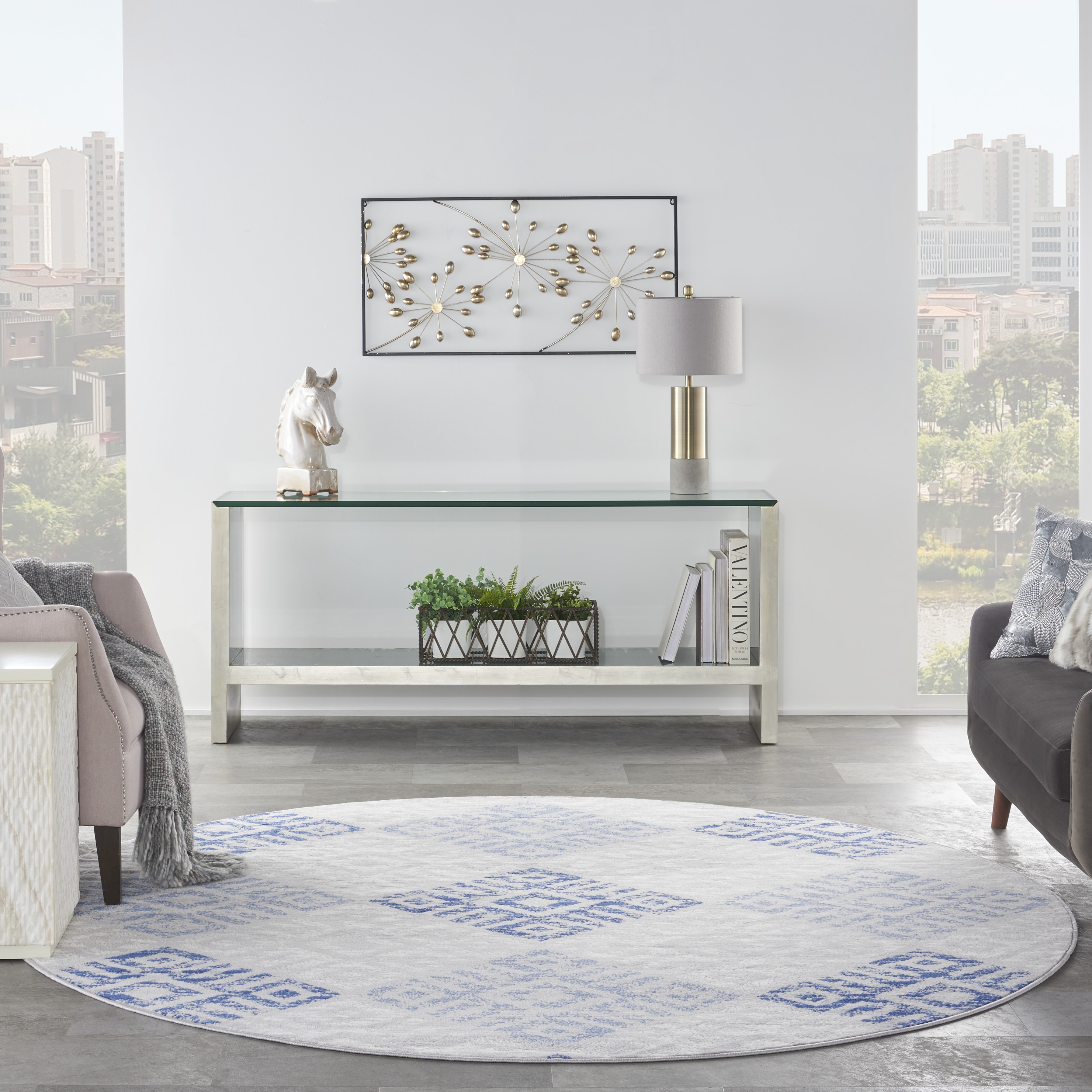 Nourison Whimsicle 8' Round  Rug