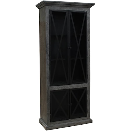 4-Door Showcase Cabinet