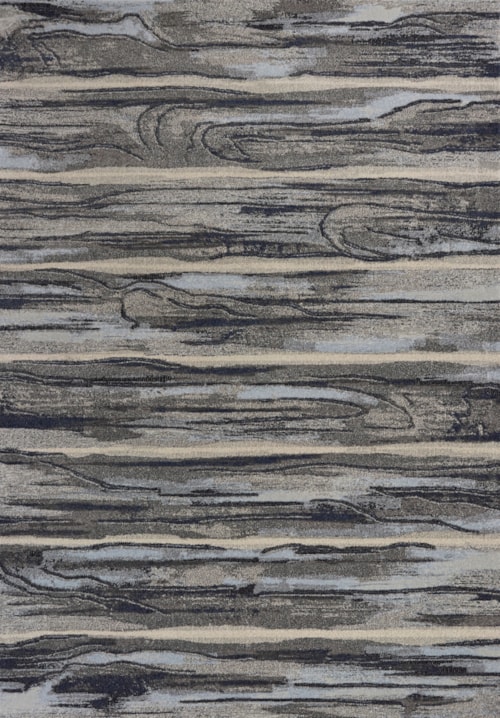 4'11" X 3'3" Grey Landscape Area Rug