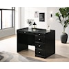 Crown Mark Morgan Vanity Desk with Stool and Mirror