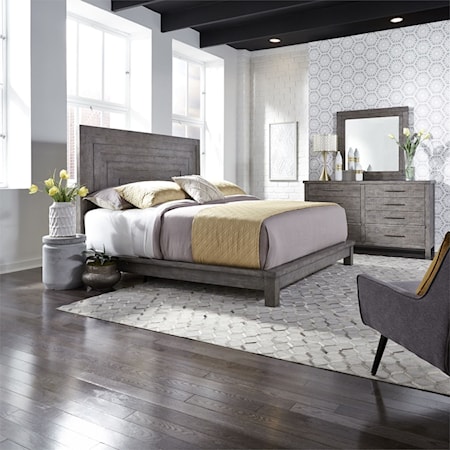 King Platform Bedroom Group