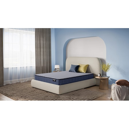 Queen  Firm Smooth Top Hybrid Mattress