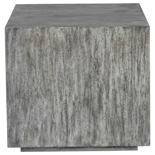 Kareem Modern Gray Side Table