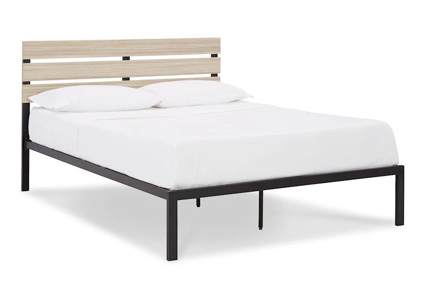 Waylowe Queen Platform Bed by Signature Design by Ashley at Furniture and ApplianceMart