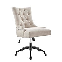 Tufted Fabric Office Chair