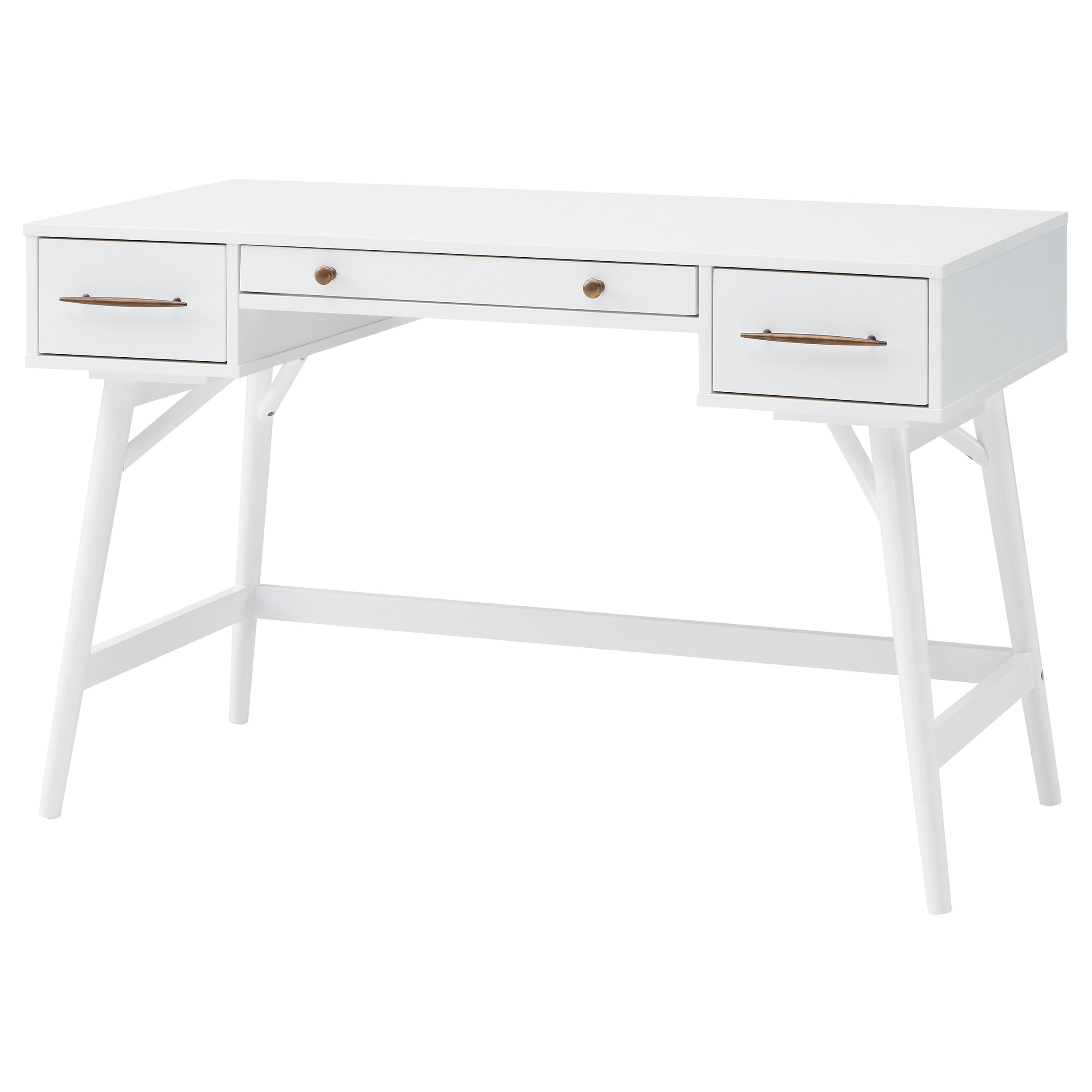 Mugga 47-inch 3-drawer Wood Writing Desk