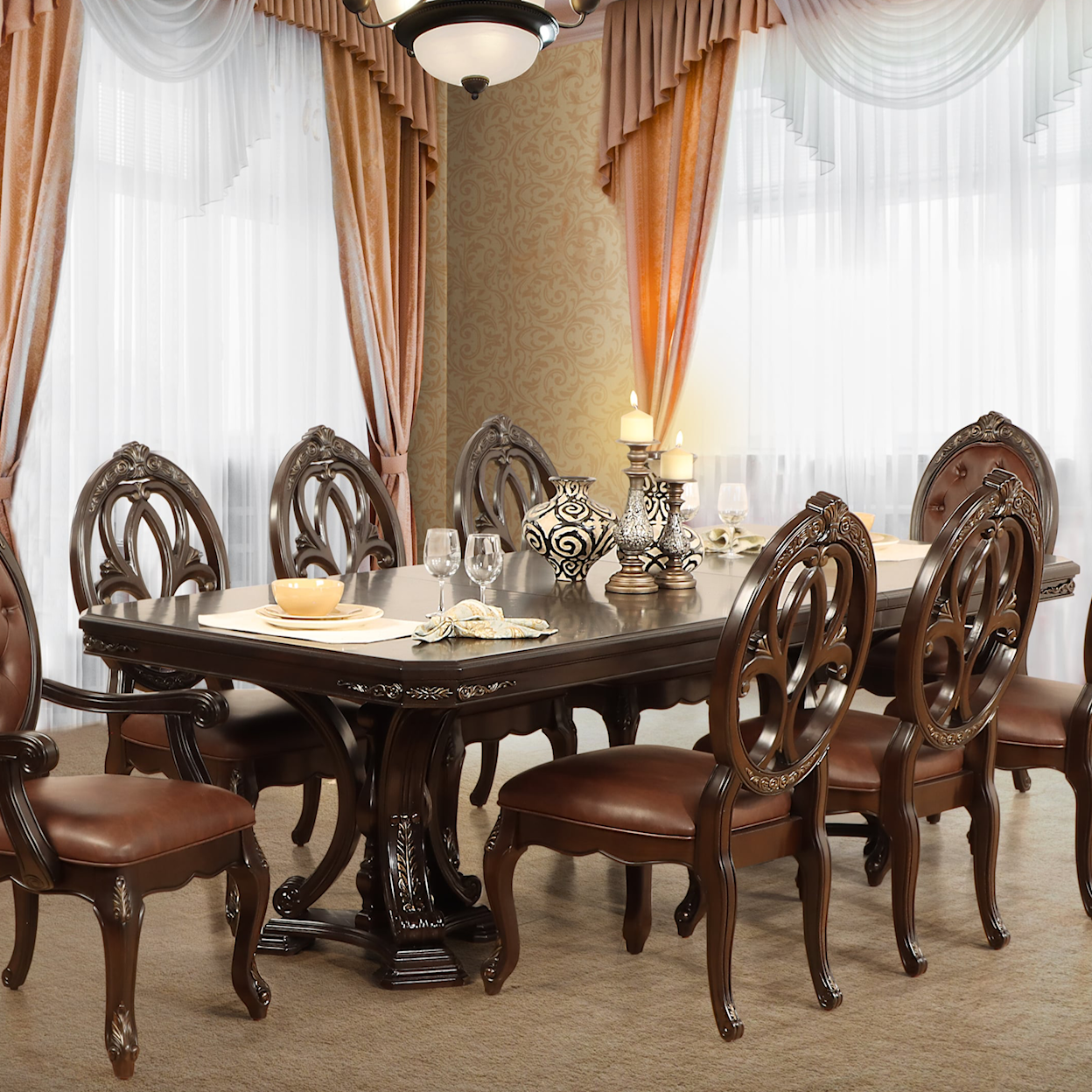 New Classic Furniture Palazzo Marina Dining Table