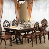 Traditional Rectangular Dining Table