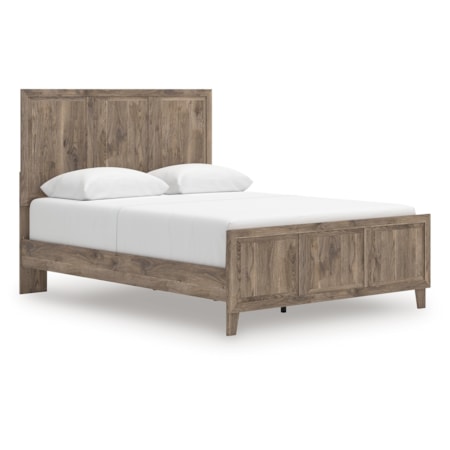 Queen Panel Bed