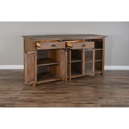 Clearance ! New Navy Blue Wood Accent Buffet Sideboard Storage Cabinet with  Doors and Adjustable Shelf, Entryway Kitchen Dining Room for Sale in Chino,  CA - OfferUp