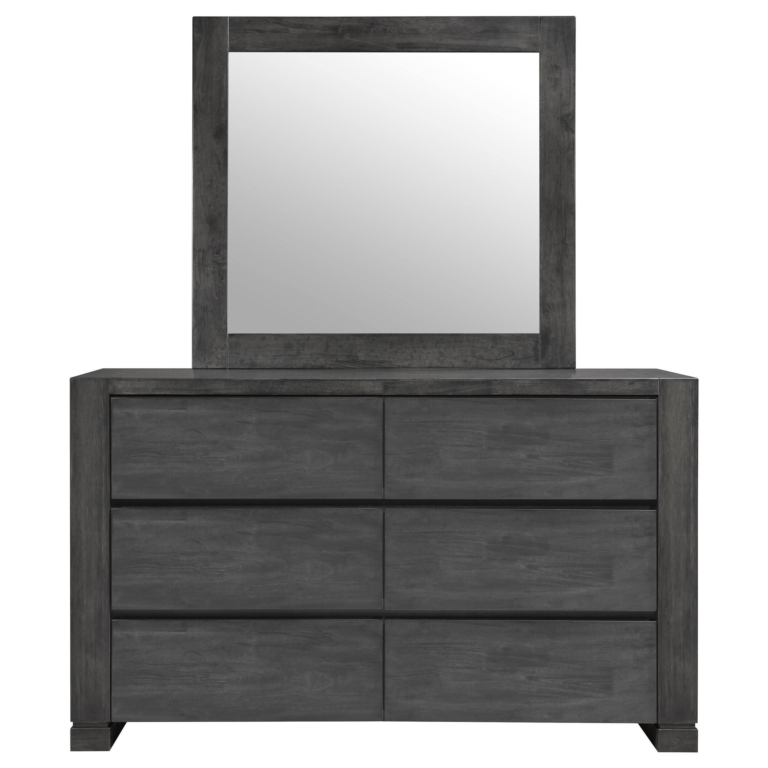 Lorenzo 6-drawer Dresser w/ Mirror