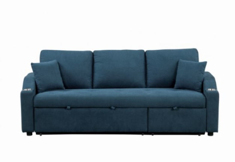 Sleeper Sofa with Cupholders