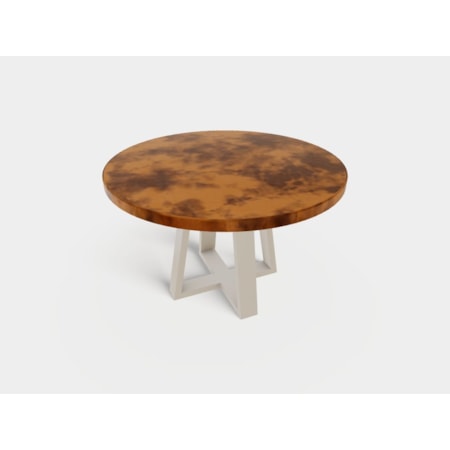 48x48 Copper Top Table