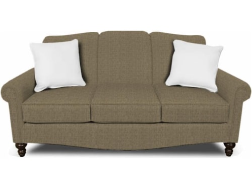 Traditional Sofa with Accent Pillows