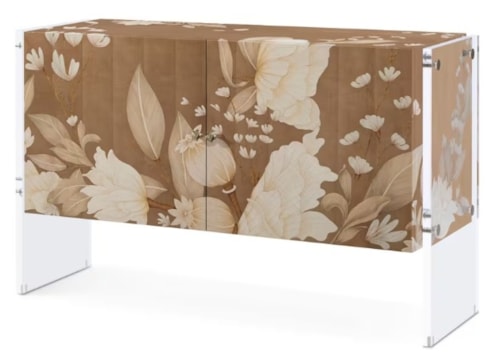 Bouquet Contemporary 2-Door Cabinet