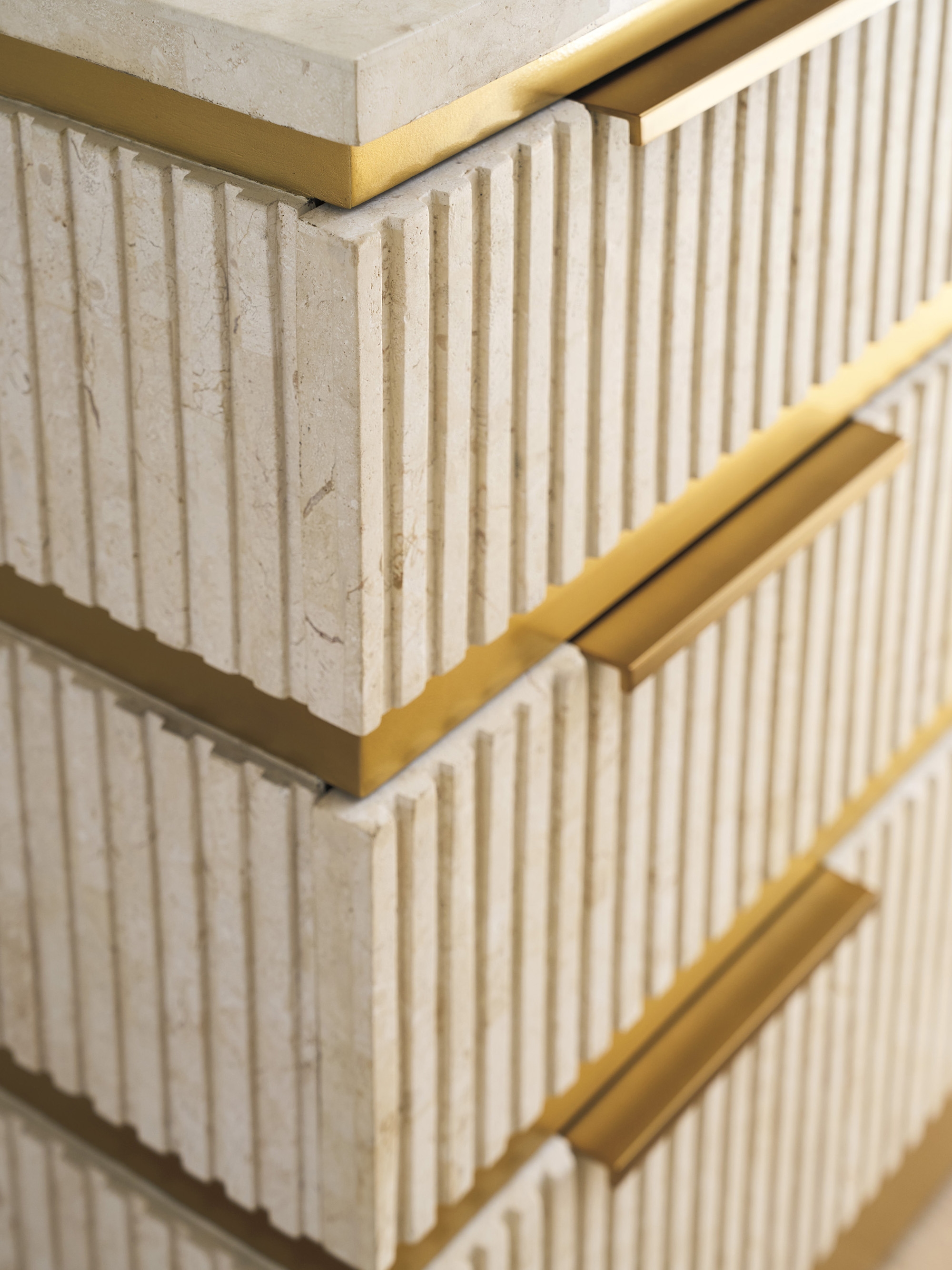 Lexington La Costa Stone 3-Drawer Hall Chest