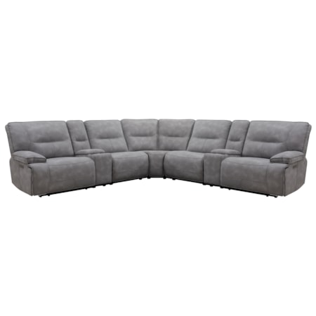7-Piece Power Reclining Sectional Sofa