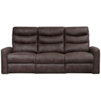 Contemporary Power Reclining Sofa with USB Ports