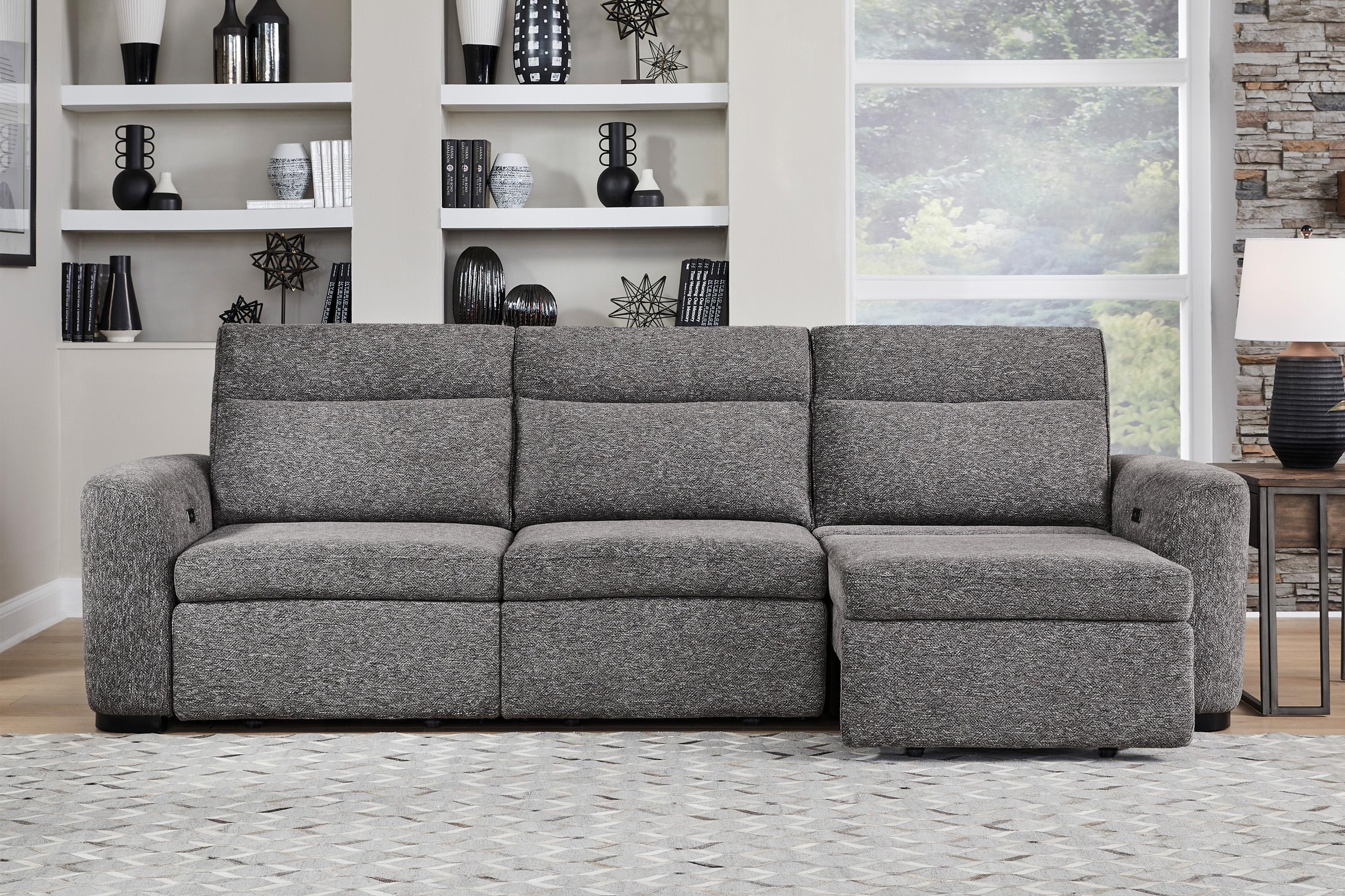 3-Piece Modular Slider Sofa