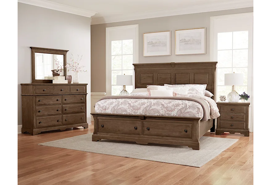 Heritage Queen Bedroom Group by Artisan & Post at Esprit Decor Home Furnishings