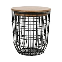 Rondo Contemporary Nesting End Table