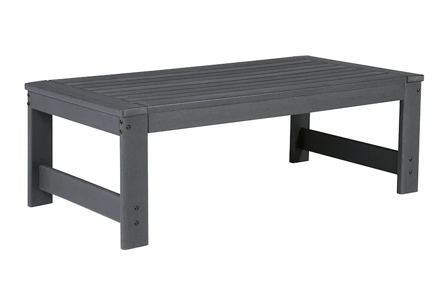 Amora Outdoor Coffee Table by Signature Design by Ashley at Rune's Furniture