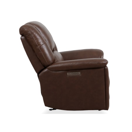 Plush Power Gliding Recliner