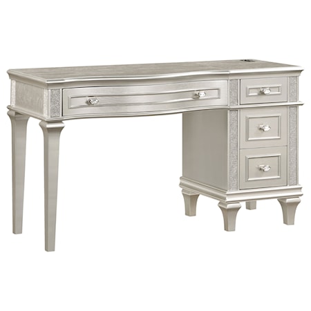 4-drawer Vanity Set w/ Stool